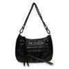 Дамска чанта Steve Madden Bvilma Crossbody SM13001250-02002-BBL Черен цвят на ниска цена