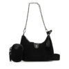 Дамска чанта Steve Madden Bvital-W SM13000840 Черен цвят на ниска цена