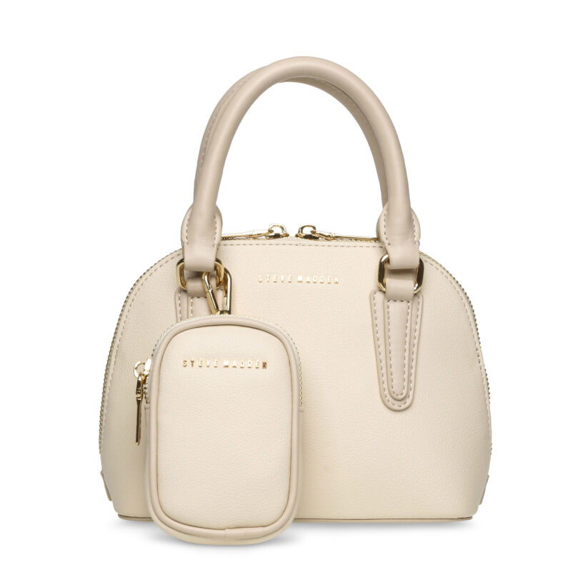 Дамска чанта Steve Madden Bwanda Crossbody SM13001379-02002-BNE Екрю цвят на ниска цена