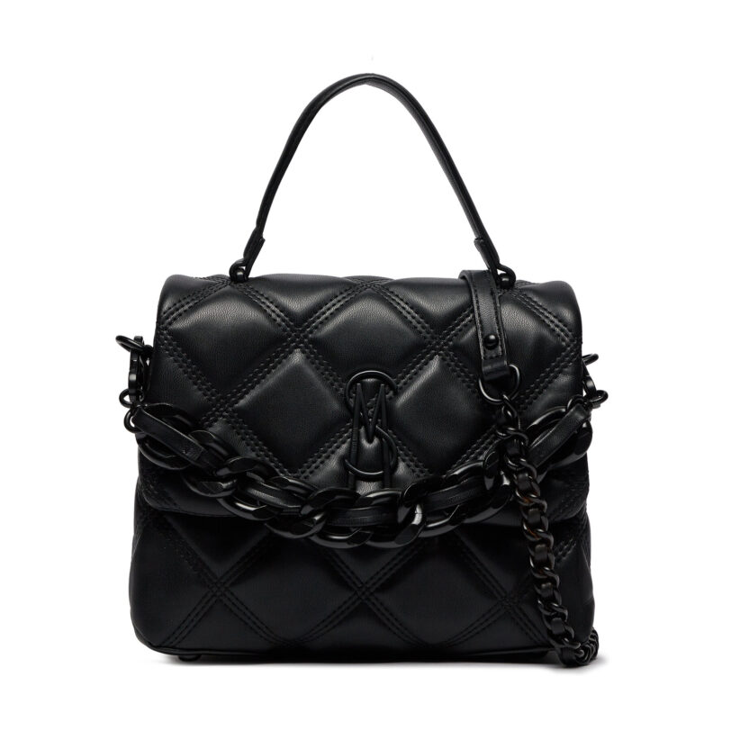 Дамска чанта Steve Madden Bworship SM13001060-BBL Черен цвят на ниска цена