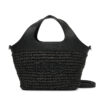 Дамска чанта TOUS Lirio Rafia 2002205351 Черен цвят на ниска цена