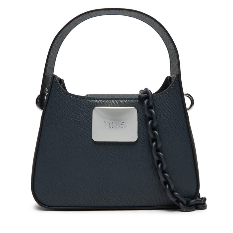 Дамска чанта TOUS Mini Bolso Hombro T Lucia 2002039548 Сив цвят на ниска цена