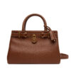 Дамска чанта Tommy Hilfiger American Icon Mini Tote Leather AW0AW17926 Кафяв цвят на ниска цена