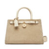 Дамска чанта Tommy Hilfiger American Icon Mini Tote Su AW0AW17469 Бежов цвят на ниска цена
