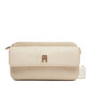 Дамска чанта Tommy Hilfiger DISTINCT CAMERA BAG AW0AW17455 Бежов цвят на ниска цена