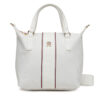 Дамска чанта Tommy Hilfiger Poppy Small Tote Corp AW0AW17204 Екрю цвят на ниска цена
