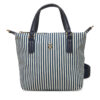 Дамска чанта Tommy Hilfiger Poppy Summer Small Tote AW0AW17202 Тъмносин цвят на ниска цена