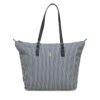 Дамска чанта Tommy Hilfiger Poppy Summer Tote AW0AW17203 Тъмносин цвят на ниска цена