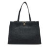 Дамска чанта Tommy Hilfiger Th Her Tote AW0AW17191 Черен цвят на ниска цена