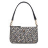 Дамска чанта Tommy Hilfiger Th Jacquard Shoulder Pouch AW0AW17828 Тъмносин цвят на ниска цена