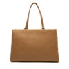 Дамска чанта Tommy Hilfiger Th Legacy Tote AW0AW17197 Кафяв цвят на ниска цена