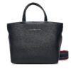 Дамска чанта Tommy Hilfiger Th Logotape Mini Tote AW0AW17694 Тъмносин цвят на ниска цена