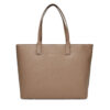 Дамска чанта Tommy Hilfiger Th Logotape Tote AW0AW17449 Бежов цвят на ниска цена