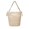 Дамска чанта Tommy Hilfiger Th Soft Summer Bucket AW0AW17540 Бежов цвят на ниска цена