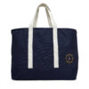 Дамска чанта Tommy Hilfiger Th Summer Tote AM0AM13557 Тъмносин цвят на ниска цена