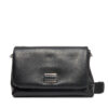 Дамска чанта Tommy Jeans Tjw American Cool Flap Crossover AW0AW17550 Черен цвят на ниска цена
