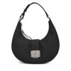 Дамска чанта Tommy Jeans Tjw Crush Shoulder Bag AW0AW17539 Черен цвят на ниска цена