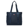 Дамска чанта Tommy Jeans Tjw Daily Tote AW0AW17567 Тъмносин цвят на ниска цена