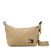 Дамска чанта Tommy Jeans Tjw Ess Daily Shoulder Bag AW0AW17287 Бежов цвят на ниска цена
