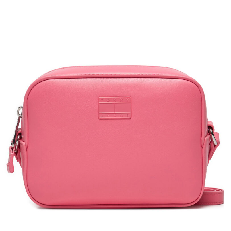 Дамска чанта Tommy Jeans Tjw Ess Must Camera Bag AW0AW16964 Розов цвят на ниска цена