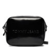 Дамска чанта Tommy Jeans Tjw Ess Must Camera Bag Seasonal AW0AW16266 Черен цвят на ниска цена