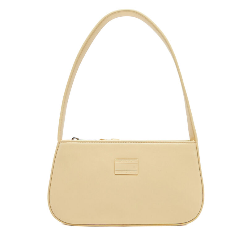 Дамска чанта Tommy Jeans Tjw Ess Must Shoulder Bag AW0AW16966 Жълт цвят на ниска цена