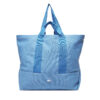 Дамска чанта Tommy Jeans Tjw Tote Edition Canvas AW0AW17542 Син цвят на ниска цена