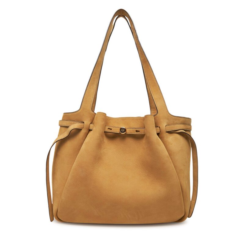 Дамска чанта Tory Burch 165689 Кафяв цвят на ниска цена