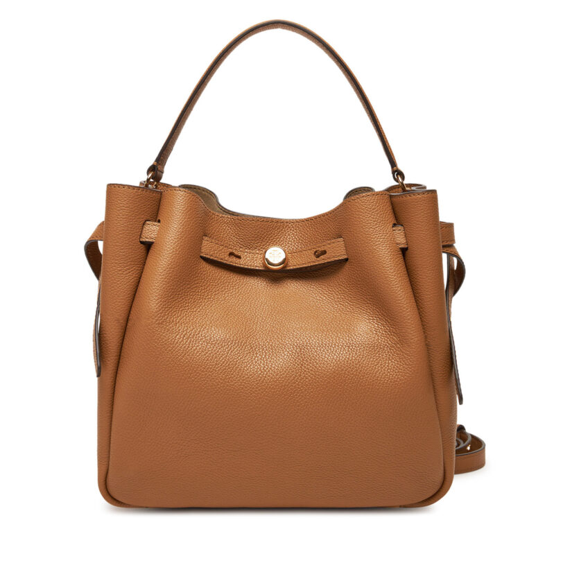Дамска чанта Tory Burch 166982 Кафяв цвят на ниска цена