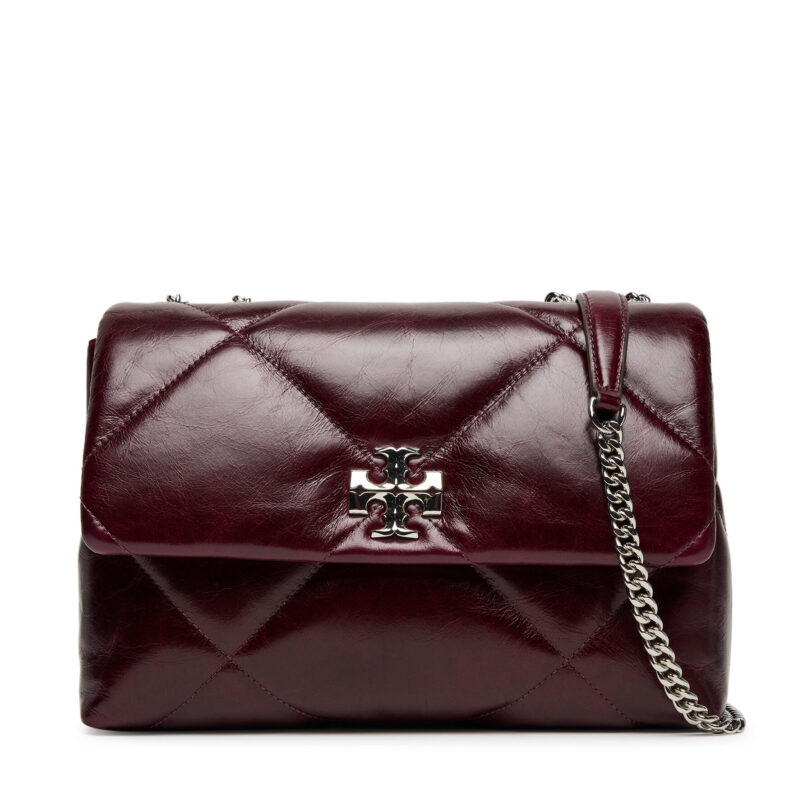 Дамска чанта Tory Burch 169325 Бордо цвят на ниска цена