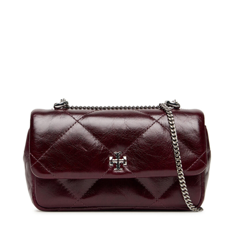 Дамска чанта Tory Burch 169327 Бордо цвят на ниска цена
