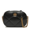 Дамска чанта Tory Burch Kira Diamond Quilt Camera Bag 154715 Черен цвят на ниска цена