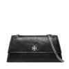 Дамска чанта Tory Burch Kira Turnlock 167058 Черен цвят на ниска цена