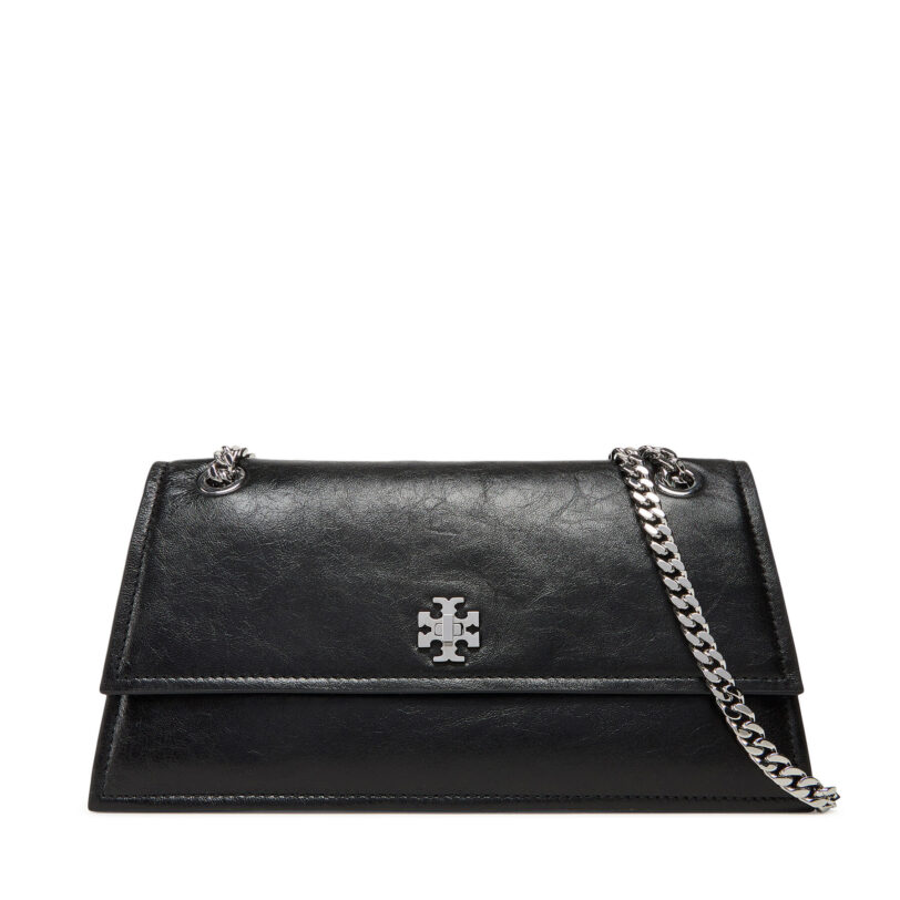 Дамска чанта Tory Burch Kira Turnlock 167058 Черен цвят на ниска цена