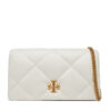 Дамска чанта Tory Burch Kira iamond Quilt Chain Wallet 158624 Бял цвят на ниска цена