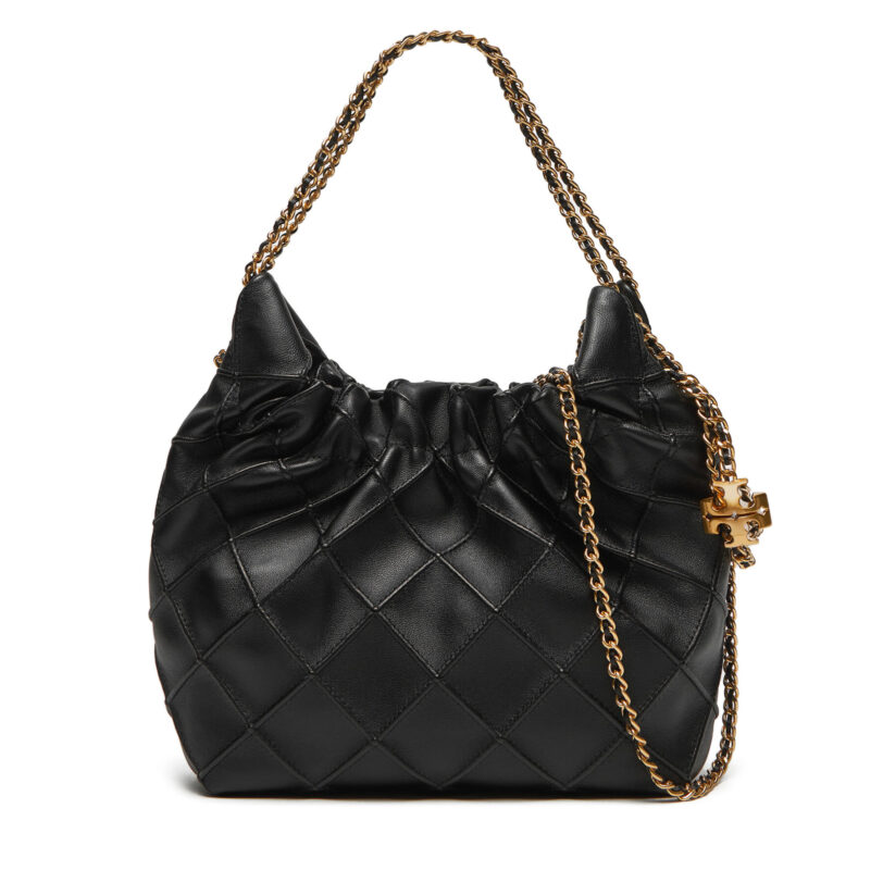 Дамска чанта Tory Burch Mini Fleming 162451 Черен цвят на ниска цена