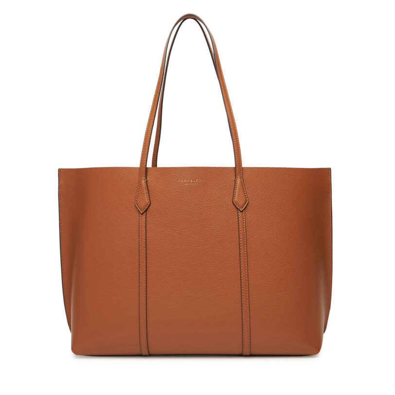 Дамска чанта Tory Burch Perry 177235 Кафяв цвят на ниска цена
