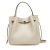 Дамска чанта Tory Burch Romy Bucket Bag 166982 Екрю цвят на ниска цена
