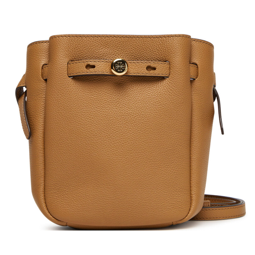 Дамска чанта Tory Burch Romy Small 171002 Кафяв цвят на ниска цена