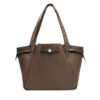 Дамска чанта Tory Burch Romy Tote 163388 Кафяв цвят на ниска цена