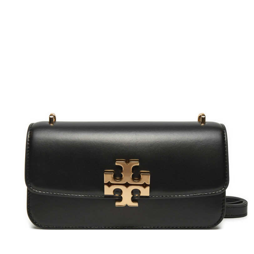 Дамска чанта Tory Burch Small Eleanor Rectangular Bag 158734 Черен цвят на ниска цена