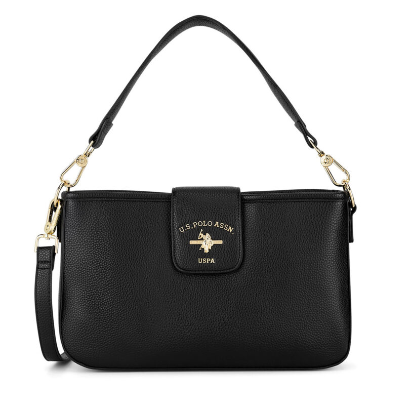 Дамска чанта U.S. Polo Assn. BEUXT6366WVP Черен цвят на ниска цена