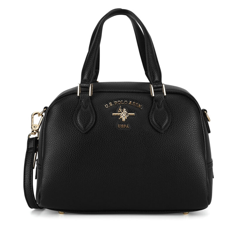 Дамска чанта U.S. Polo Assn. BIUXT8371WVP Черен цвят на ниска цена