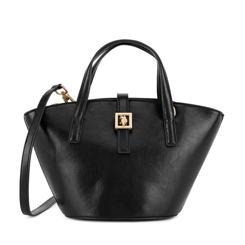 Дамска чанта U.S. Polo Assn. BIUXT8500WVP Черен цвят на ниска цена