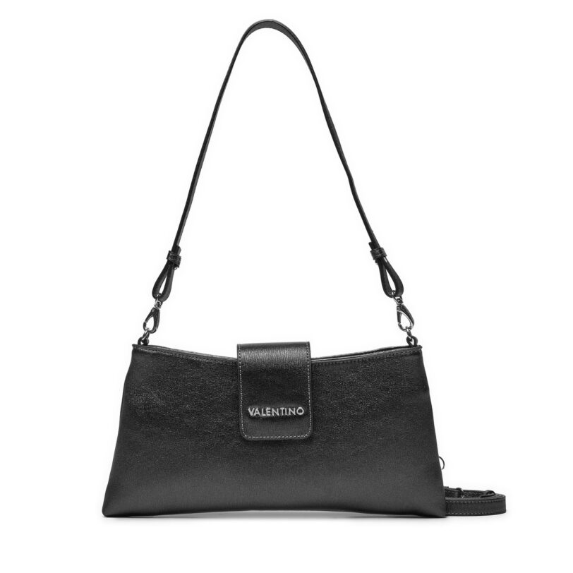 Дамска чанта Valentino Aroma VBS8GP13MET Черен цвят на ниска цена