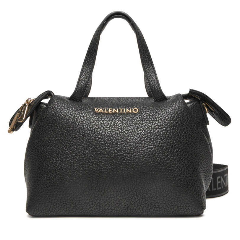 Дамска чанта Valentino Blossom Re VBS8P205 Черен цвят на ниска цена
