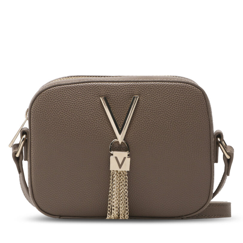 Дамска чанта Valentino Divina VBS1R409G Бежов цвят на ниска цена