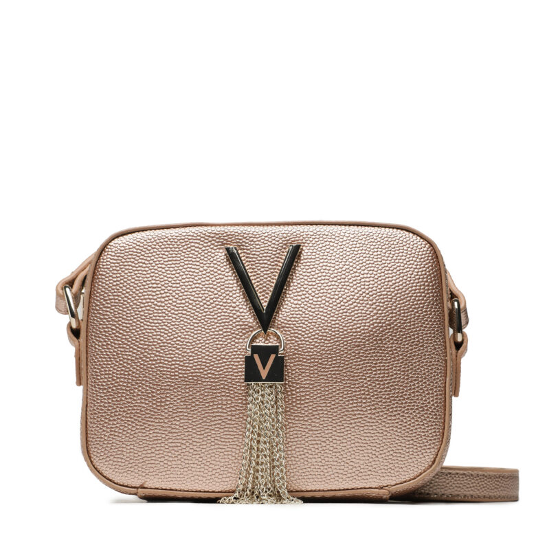 Дамска чанта Valentino Divina VBS1R409G Розов цвят на ниска цена
