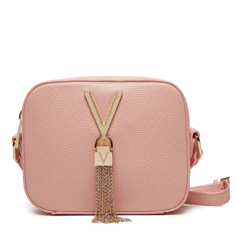 Дамска чанта Valentino Divina VBS1R409G Розов цвят на ниска цена