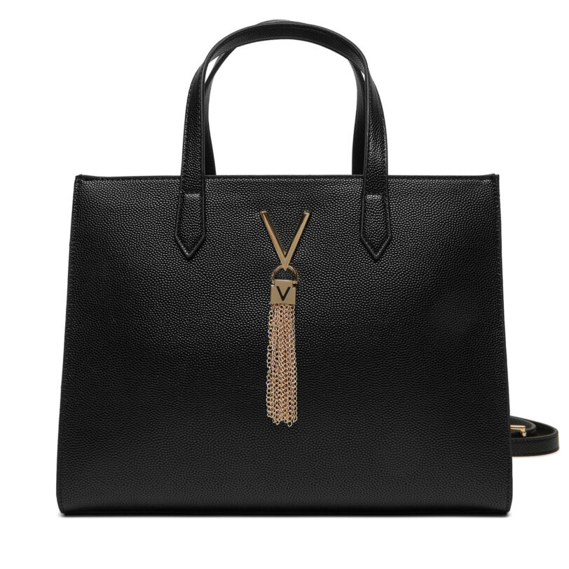Дамска чанта Valentino Divina  VBS1R414G Черен цвят на ниска цена
